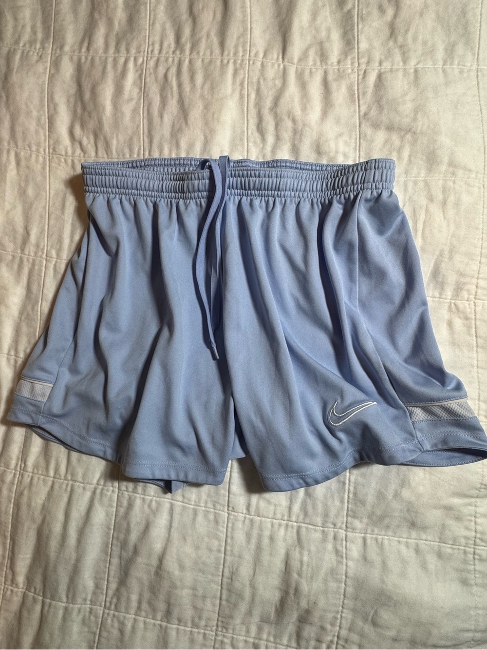 Nike Dri-FIT Pastel Blue Running Shorts Women's Medium